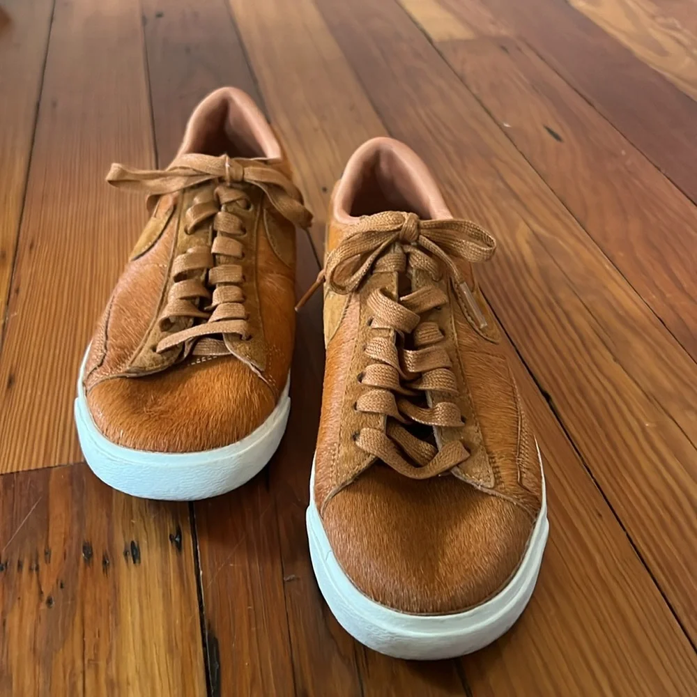 Women’s NIKE Blazer Low LX Pong Hair Fur Cider Sail Brown - Picture 2 of 6